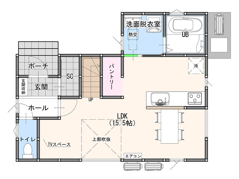 1階 間取り図