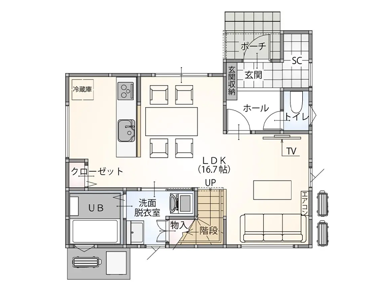 1階 間取り図