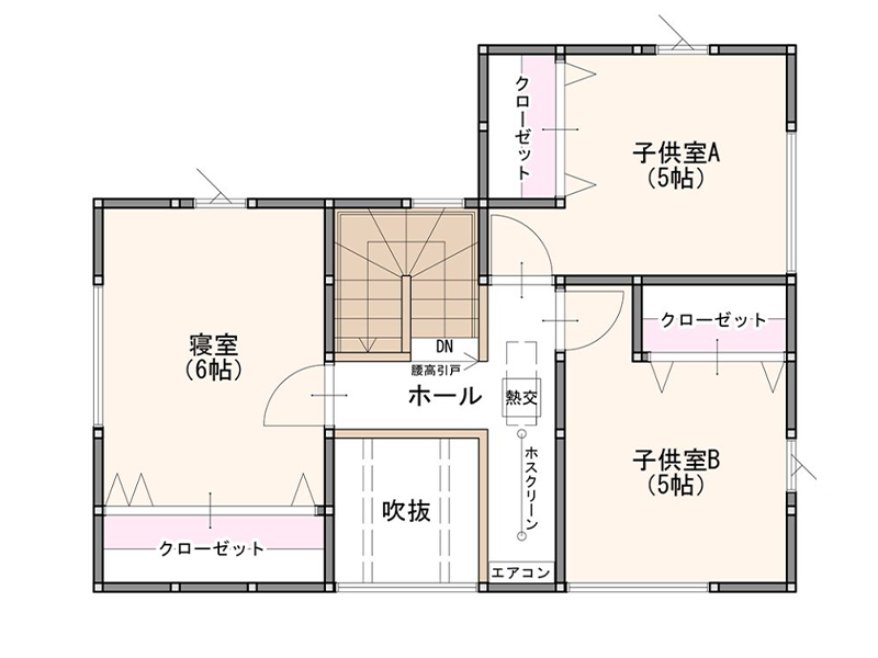 2階 間取り図